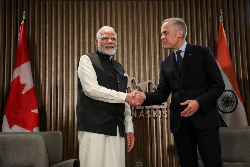 Carney, Modi hold talks to reset India and Canada ties after tense two years