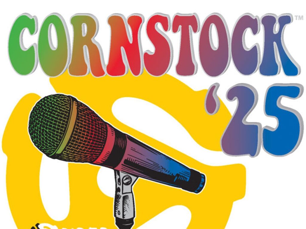 A picture of the 60s-style "Cornstock 