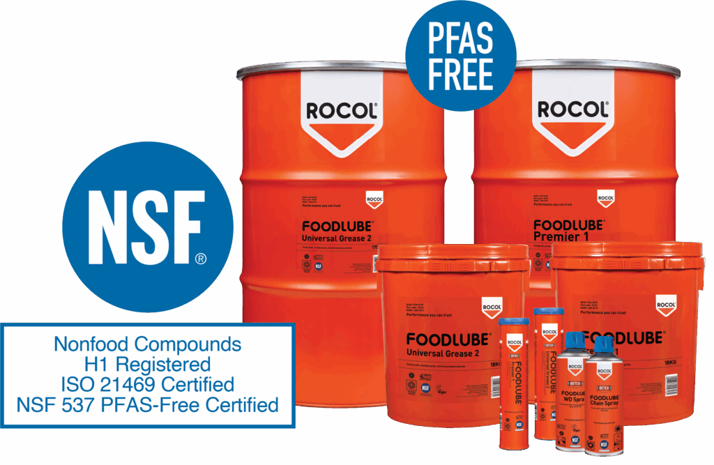 ROCOL achieves first NSF PFAS free lubricant certification