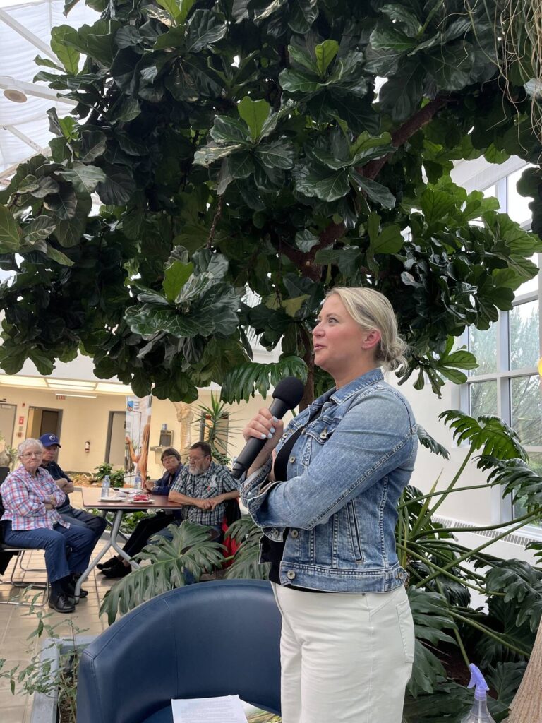 Candace Woods, project co-ordinator for CDC South in Brooks, Alta., says the facility is currently looking for researchers to lease space.