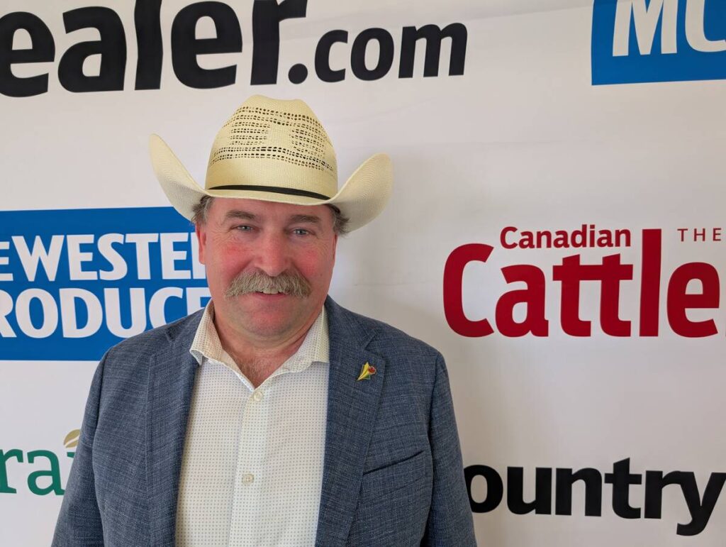 Daryl Harrison encourages farmers from all over Canada to visit Ag in Motion. Photo by Jonah Grignon