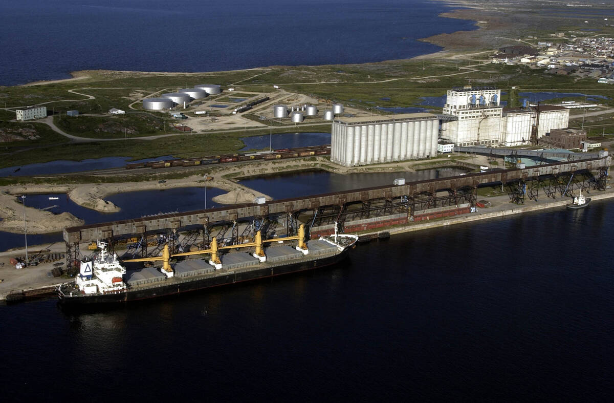 Port of Churchill. Given by the Port for our use.