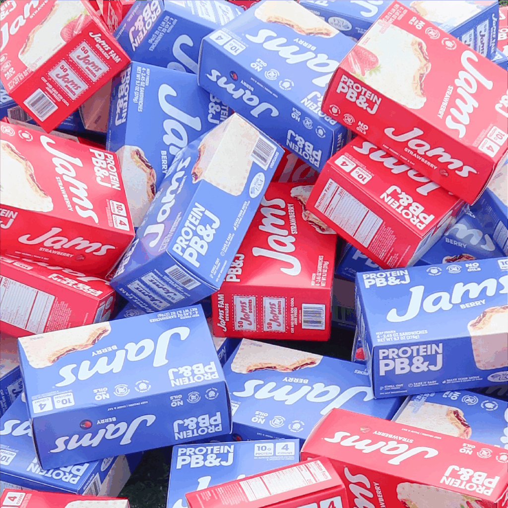 Jams peanut butter and jelly sandwich launches nationwide in Walmart stores