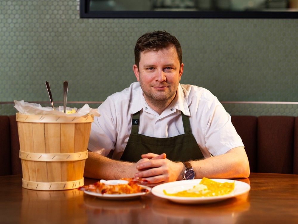 Chef Connor Sperling of June on Cambie.