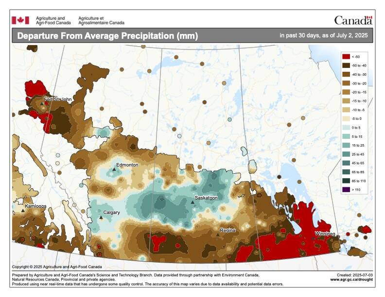 weather chart July 10