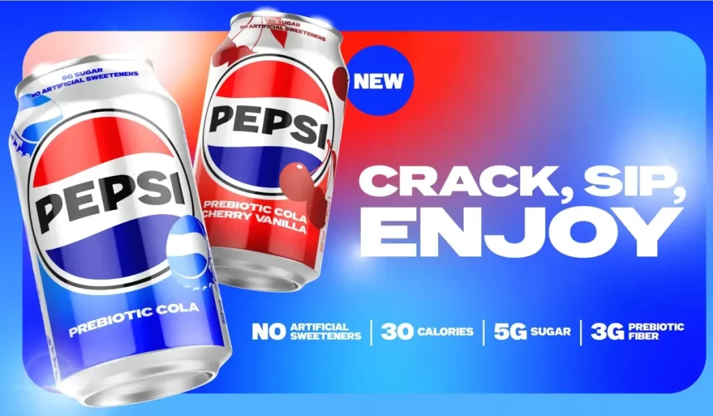 Pepsi launches prebiotic cola to meet modern gut-health demand