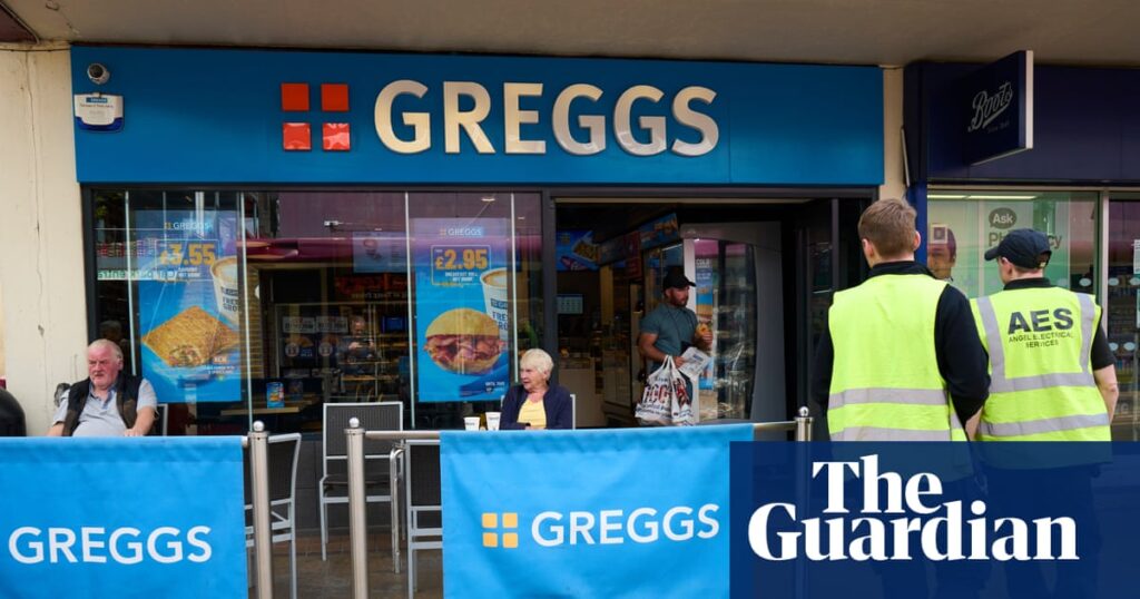 UK has not hit ‘peak Greggs’, says CEO, as sales slow in heatwave | Greggs