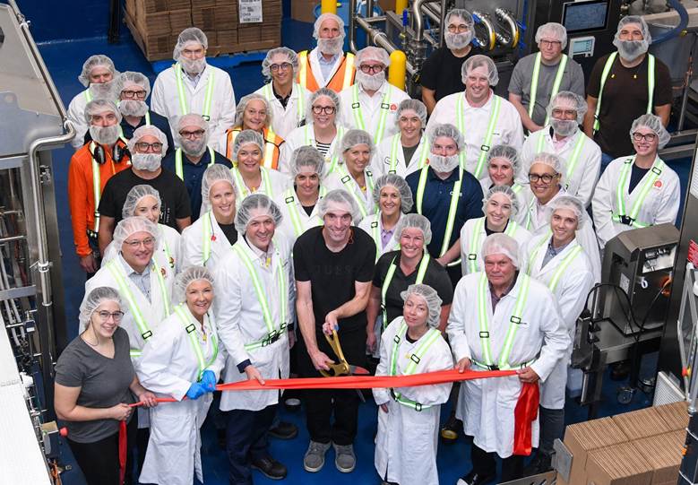 Lassonde Industries Inc. Inaugurates Its New Production Line At Rougemont, Que. Plant