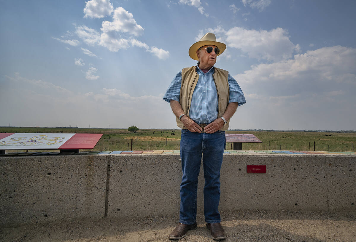 Dr. Ernie Walker, Wanuskewin Heritage Park.