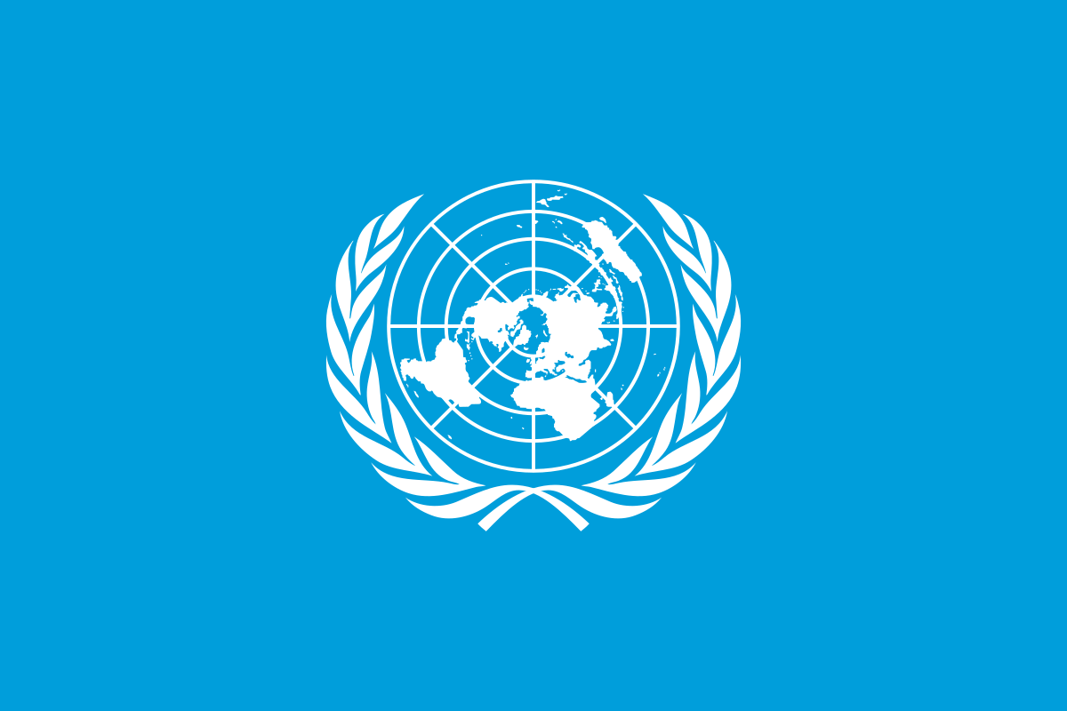 United Nations flag, UN logo