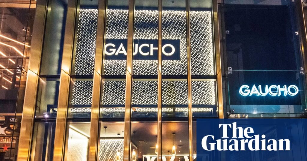 Gaucho restaurant chain to slash share of service charge for waiting staff | Hospitality industry