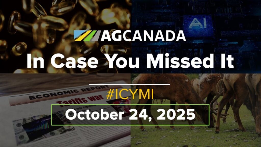 Title card for In Case You Missed it national agriculture news recap.