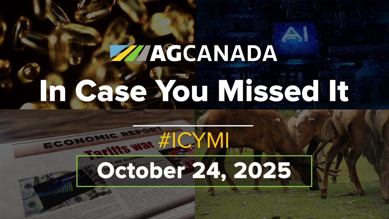Title card for In Case You Missed it national agriculture news recap.