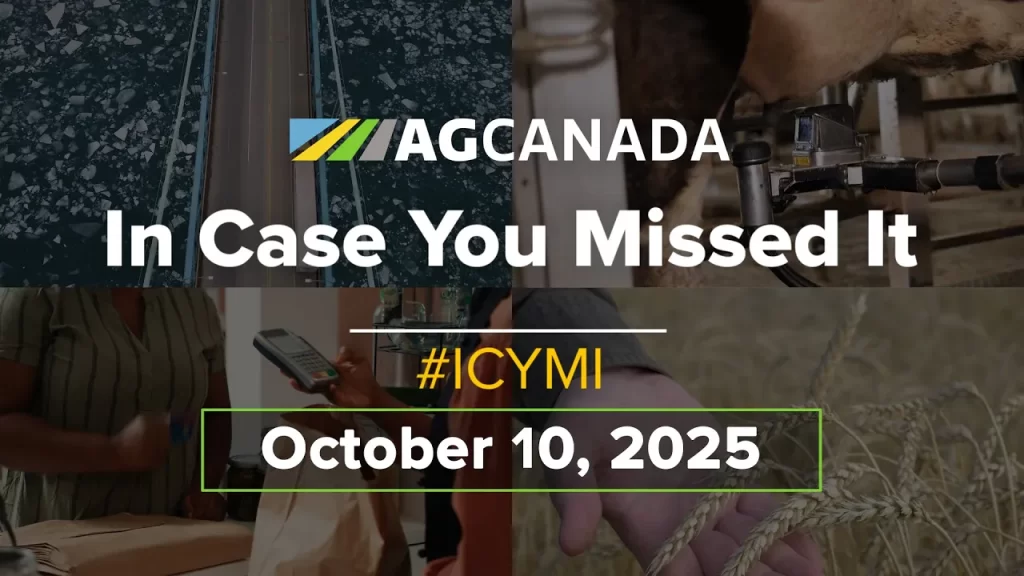 Title card for In Case You Missed It, your national agriculture news recap.