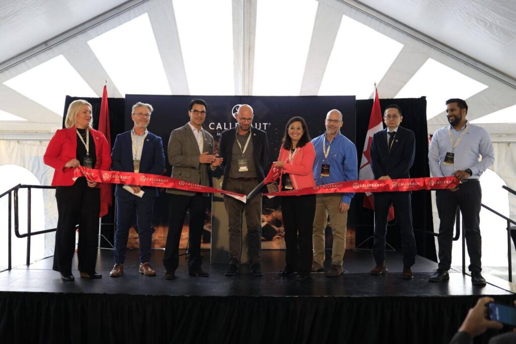 Barry Callebaut opens third chocolate factory in Canada