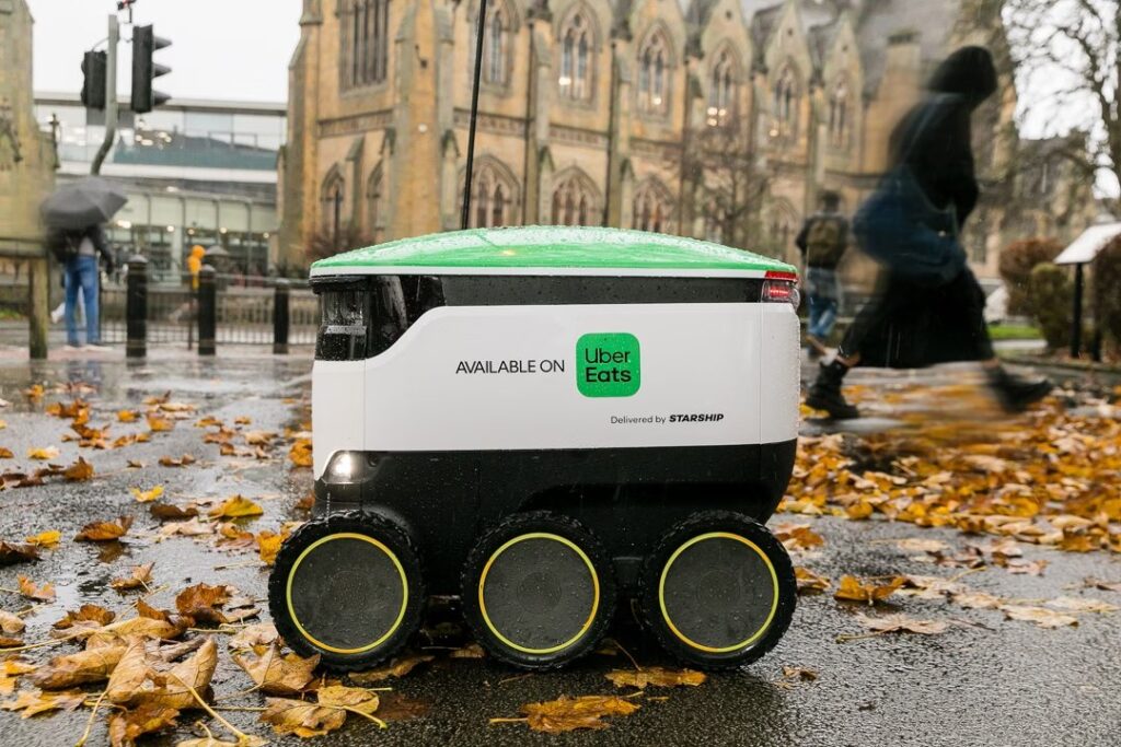 Uber Eats partners with Starship to trial autonomous food delivery robots