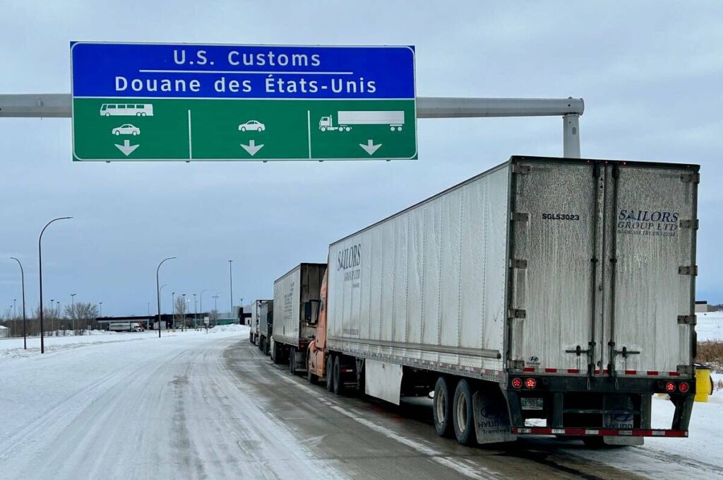 Canada United States border