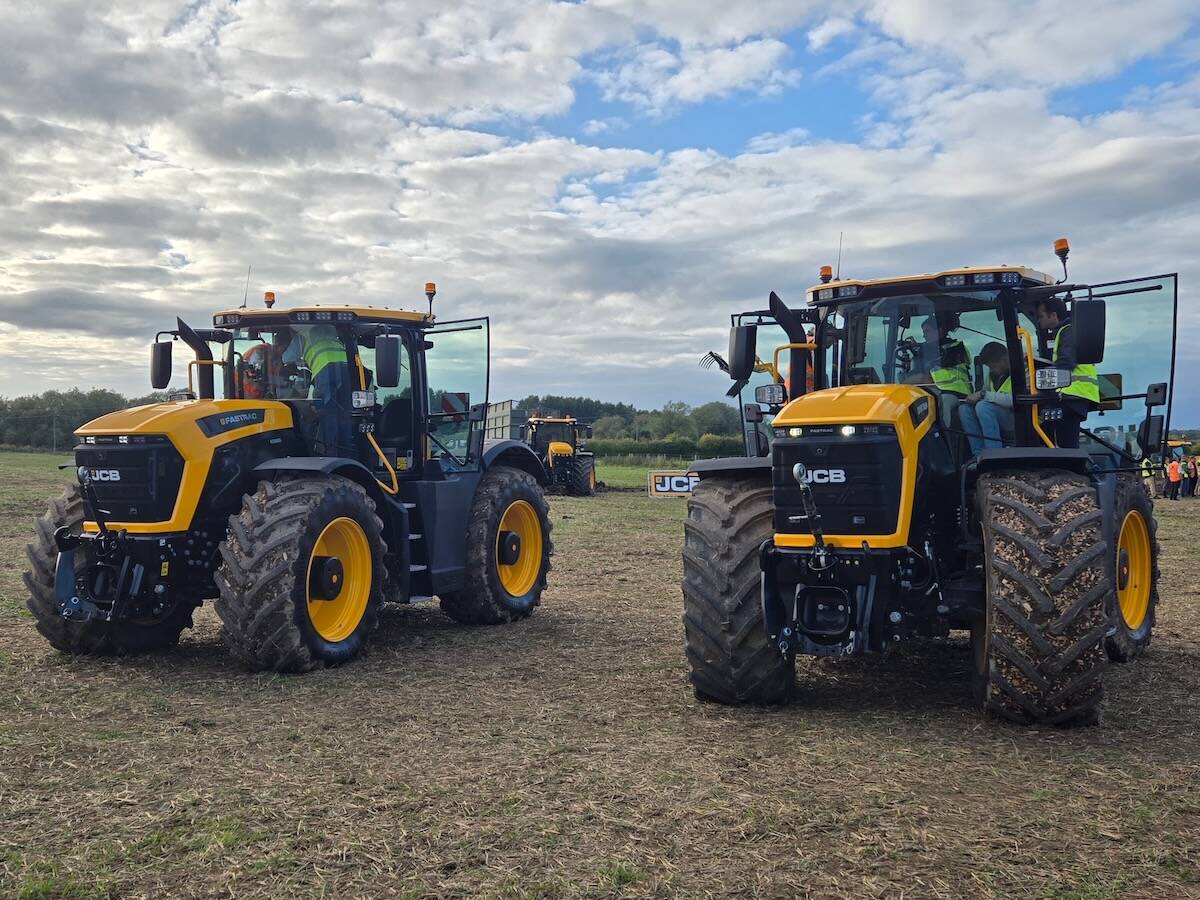 JCB has added the 6300 and 6260 to its Fastrac lineup. Photo: Scott Garvey