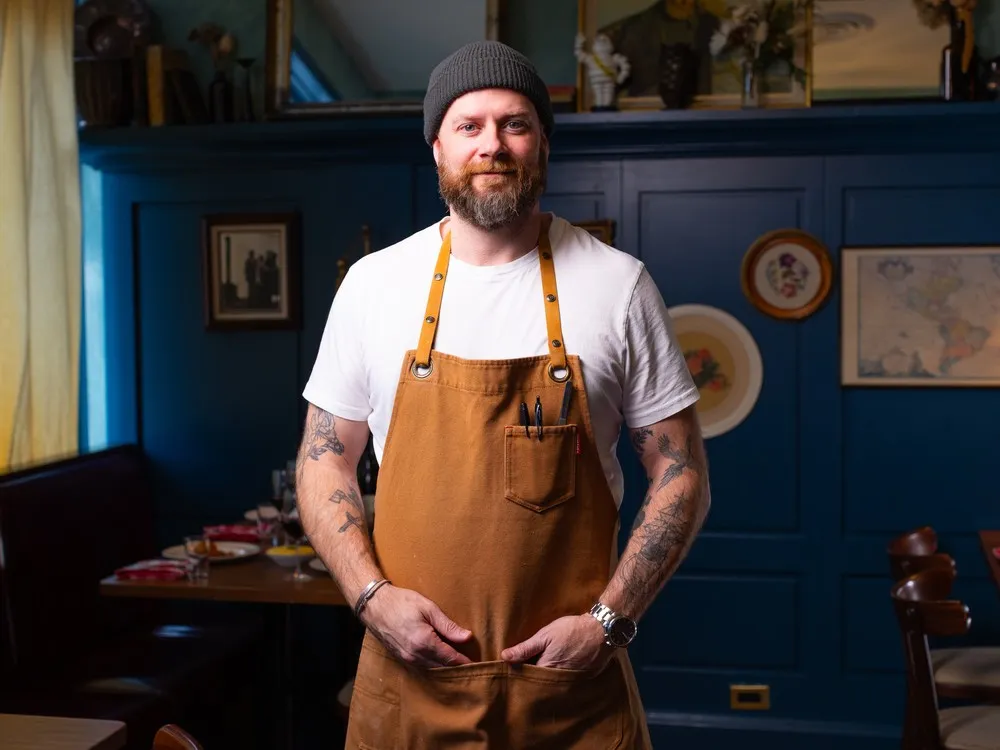 Chef J-C Poirier of St. Lawrence.