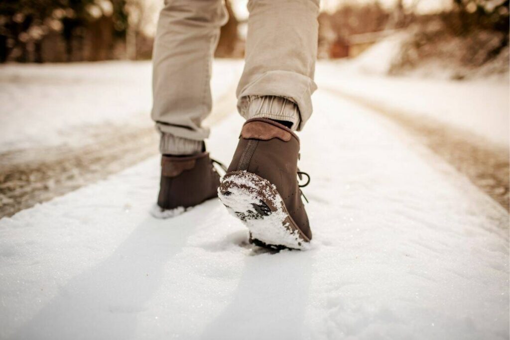 winter walking