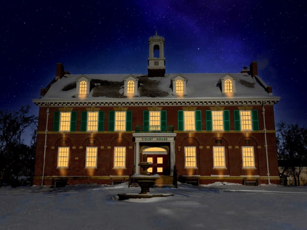 The courthouse at Weyburn, Sask. 