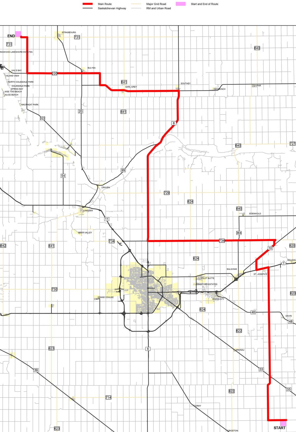 big move route map