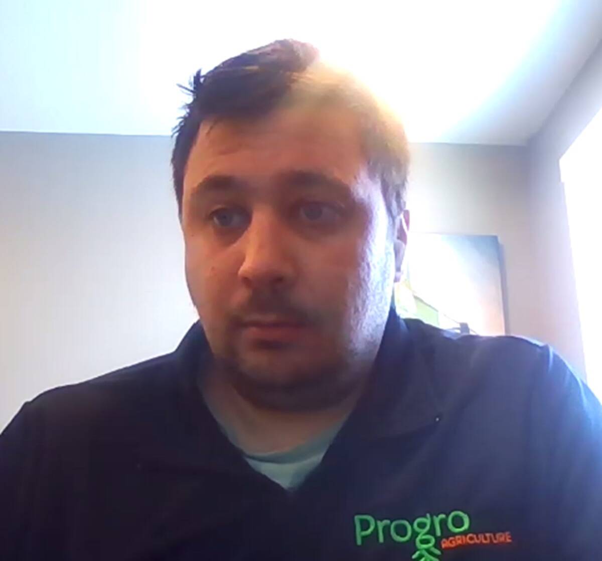 Maury Micklich, owner of Progrow Agriculture in Vegreville, Alta., advises producers and fellow agronomists on wild oat control in a presentation at Agronomy Update 2026. SCREEN CAPTURE: JEFF MELCHIOR