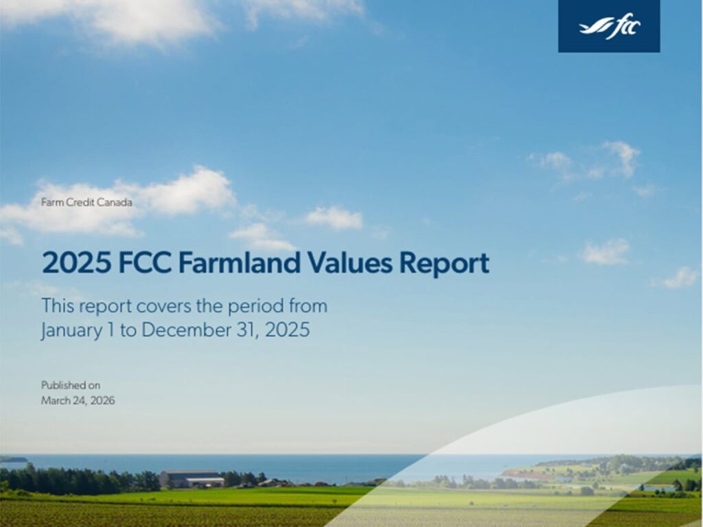 A screencap of the cover of Farm Credit Canada