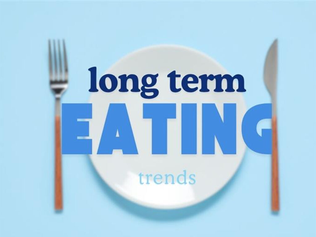 A graphic image of a white porcelain plate with a knife and fork on either side of it, and the words, 