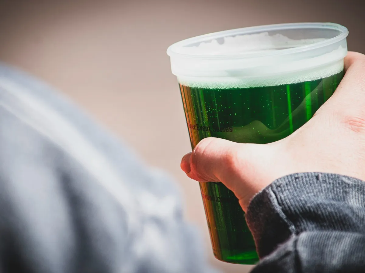 Green beer has long been on tap to help celebrate St. Patrick's Day.