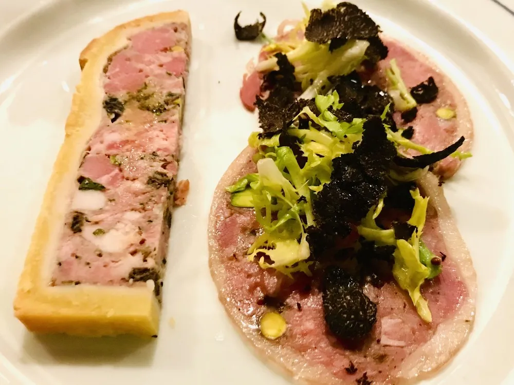 Pâté en croûte at St. Lawrence. Mia Stainsby photo