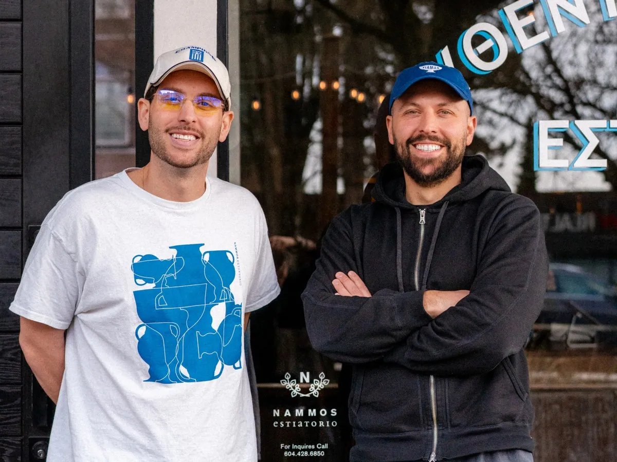 This year marks the 10th anniversary of Nammos, the first restaurant opened by brothers Petro and Yianni Kerasiotis and one of the first on a thriving stretch of Fraser. Photo: Juno Kim.