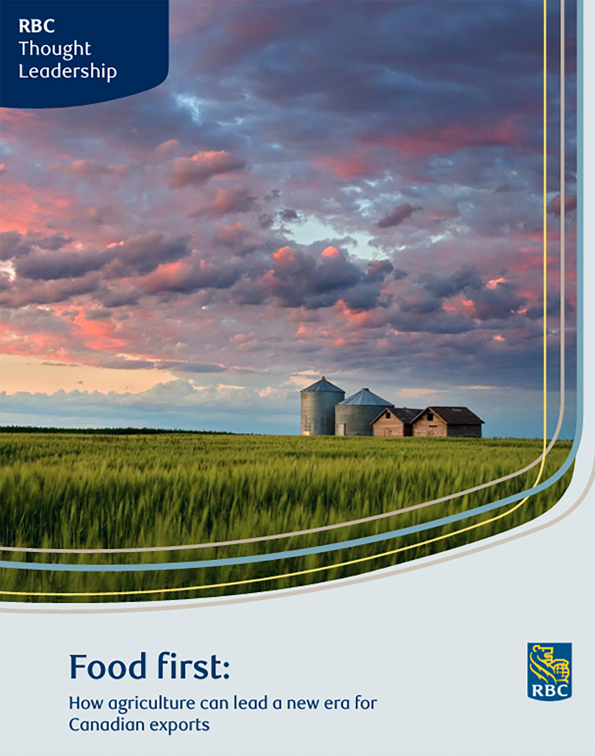 Screencap of an RBC Thought Leadership report entitled, 