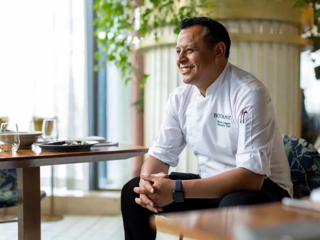 Executive Chef Hector Laguna of Botanist. 