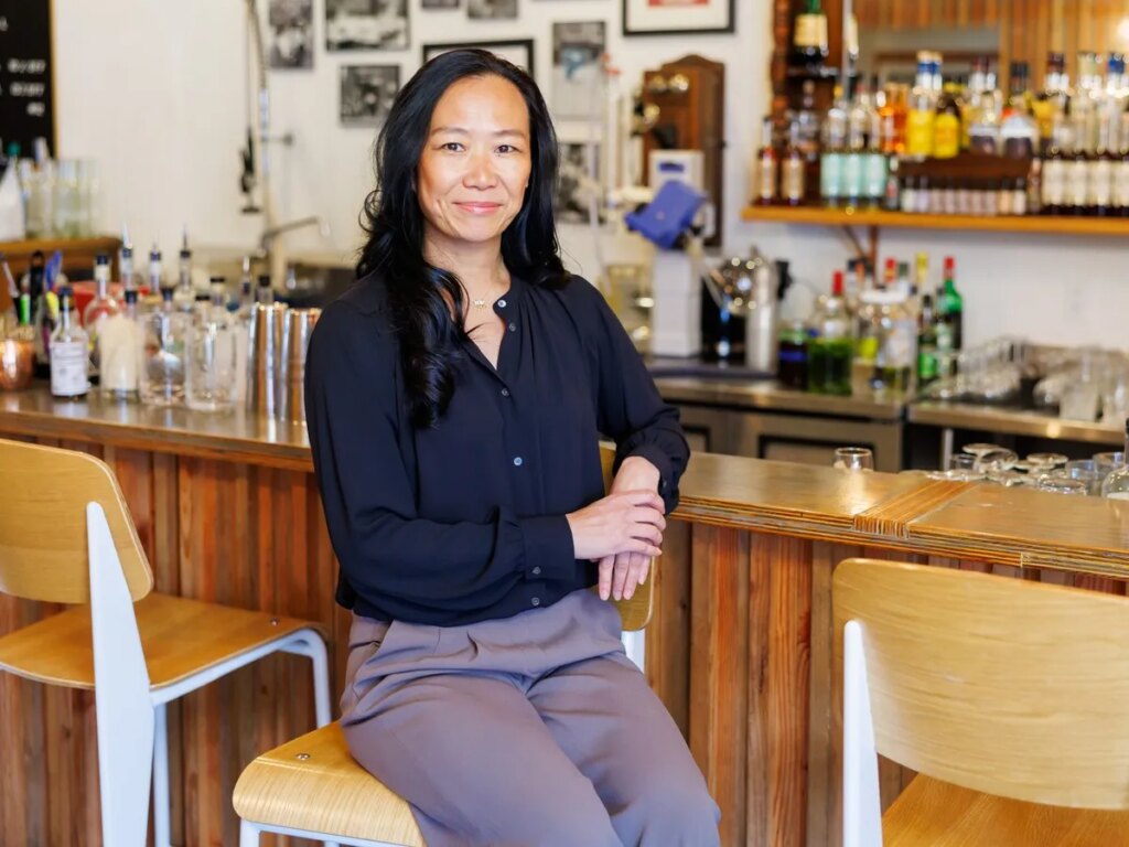 Owner Celia Chiang bought Woods Spirit Co. in North Van after falling in love with the business. 