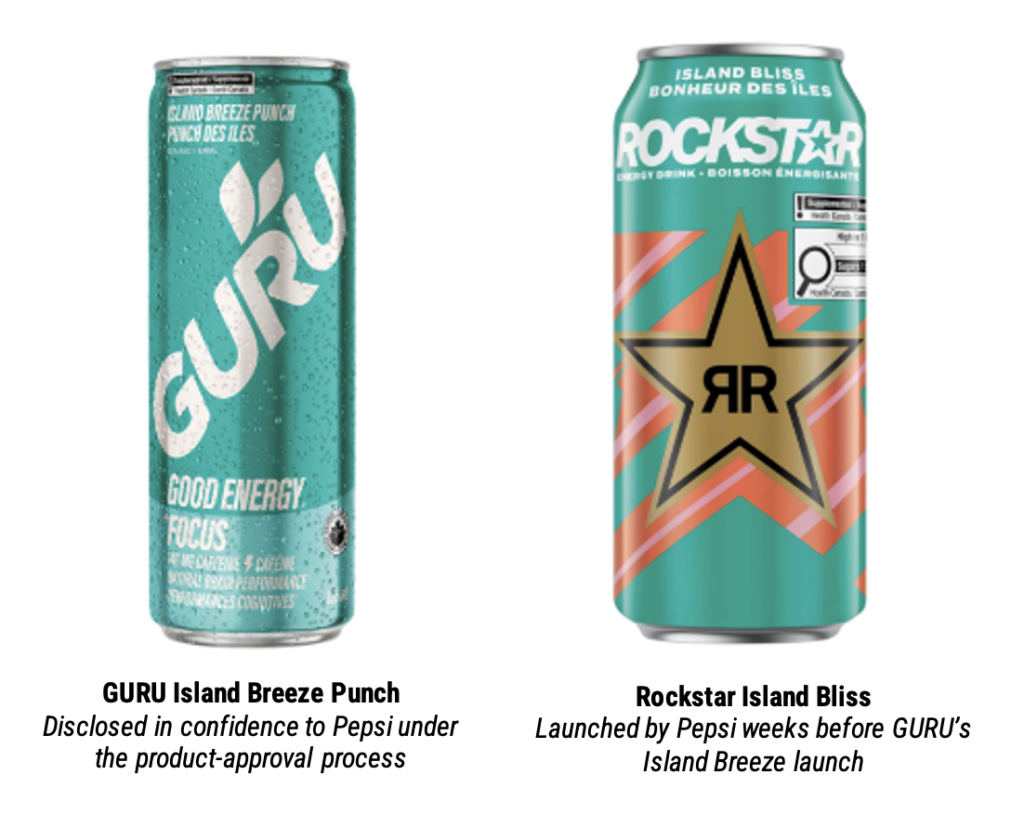 Guru Organic Energy sues Pepsi