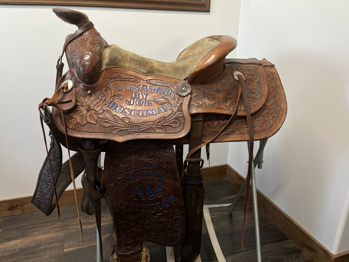rodeo prize saddle