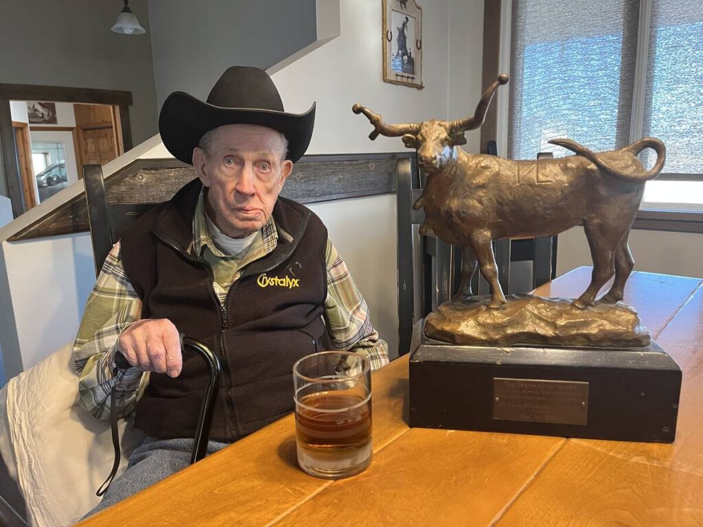 Rodeo champ and his family celebrate 96 years of horsing around
