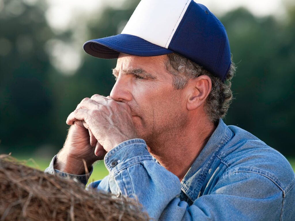 Prolonged stress without recovery leads to burnout on the farm