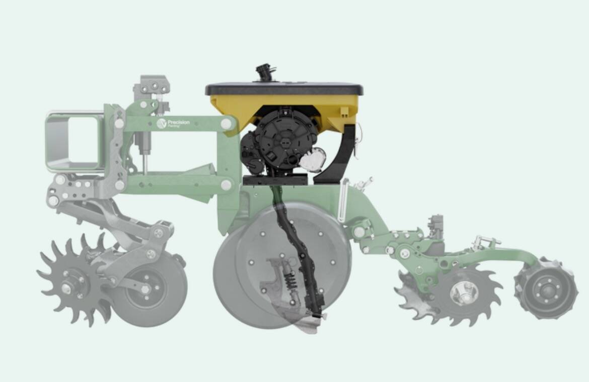 ArrowTube is a new seed orientation system from Precision Planting. Photo: Precision Planting