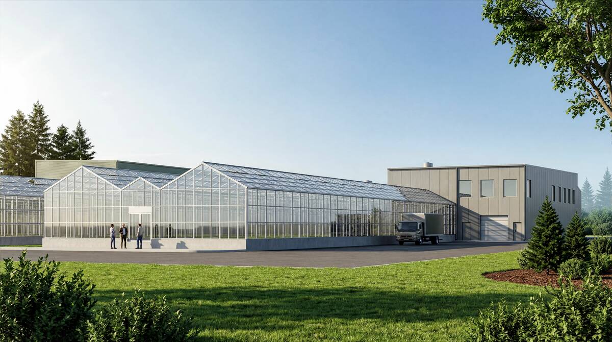 BASF Canola Breeding Innovation Centre expansion rendering. Provided by BASF