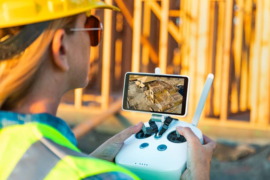 Drones maneuver their way into farm construction