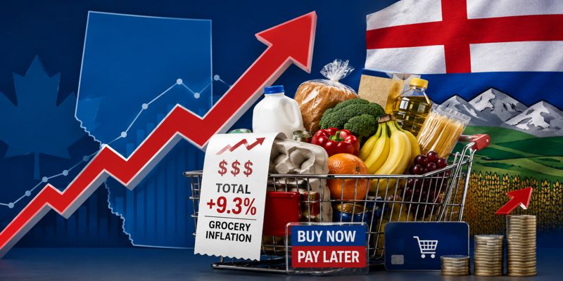 Highest Grocery Costs in Canada in Alberta