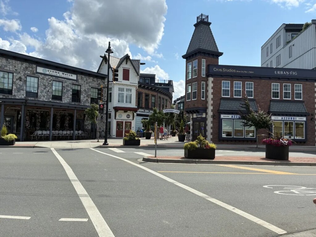A view of District 1881 in downtown Chilliwack. Start here on your day trip to the area. 
